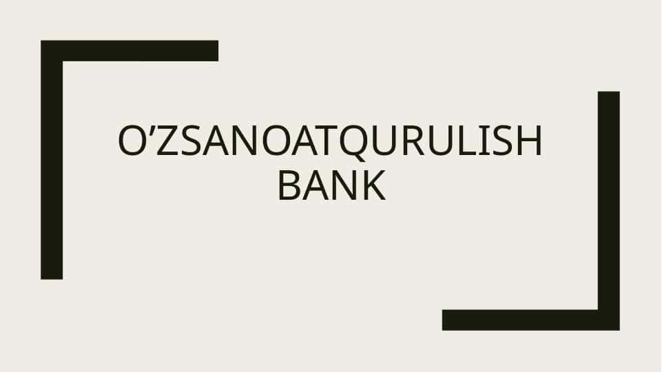 Sanoat Qurilish Bank