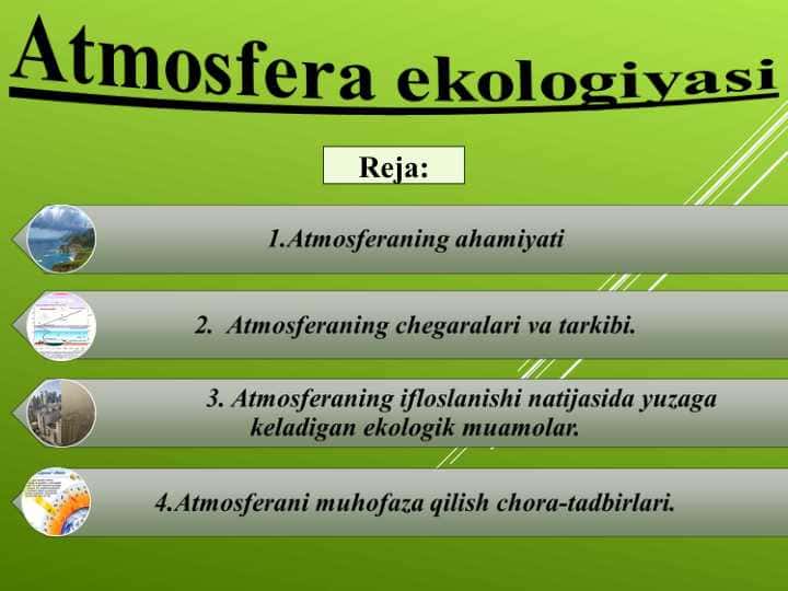 Atmosfera ekologiyasi