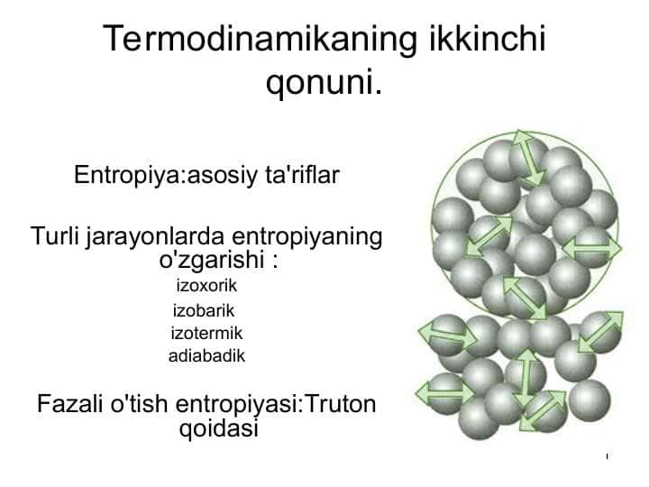 Termodinamikaning ikkinchi qonuni