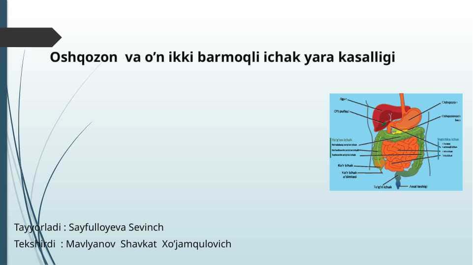 oshqozon yara kasalligi