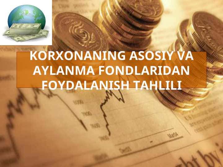 KORXONANING ASOSIY VA AYLANMA FONDLARIDAN FOYDALANISH TAHLILI
