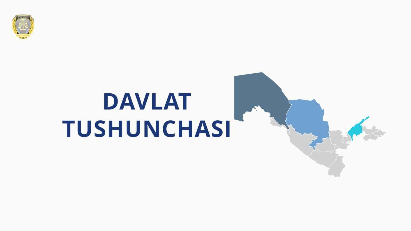 Davlat tushunchasi
