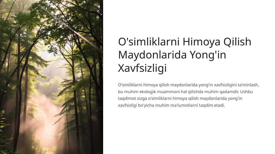 Yong'in xavfsizligi choralari