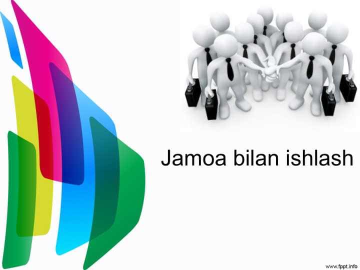 Jamoa bilan ishlash