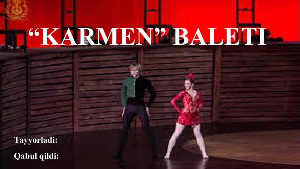 KARMEN Baleti