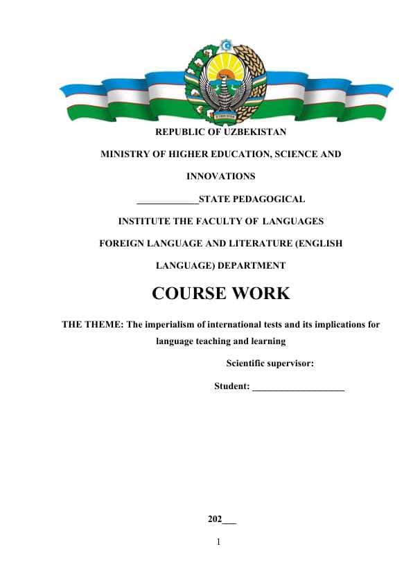 The imperialism of international tests and its implications for language teaching and learning