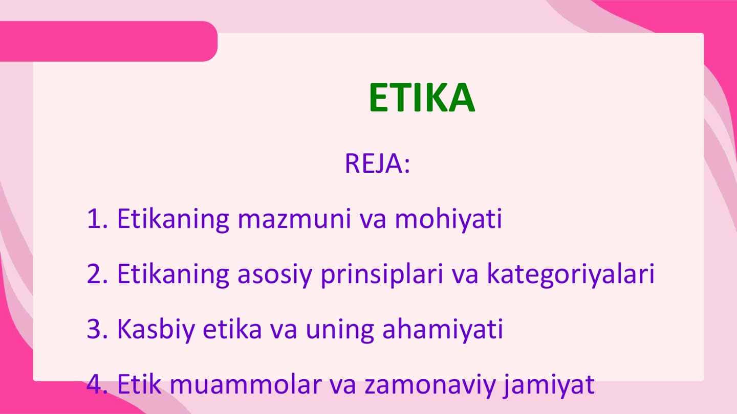 Etika