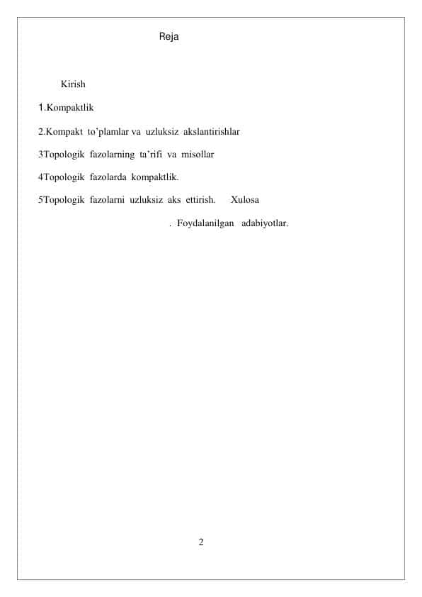 Kompakt topologik fazolarning uzluksiz akslantirishlari.pdf