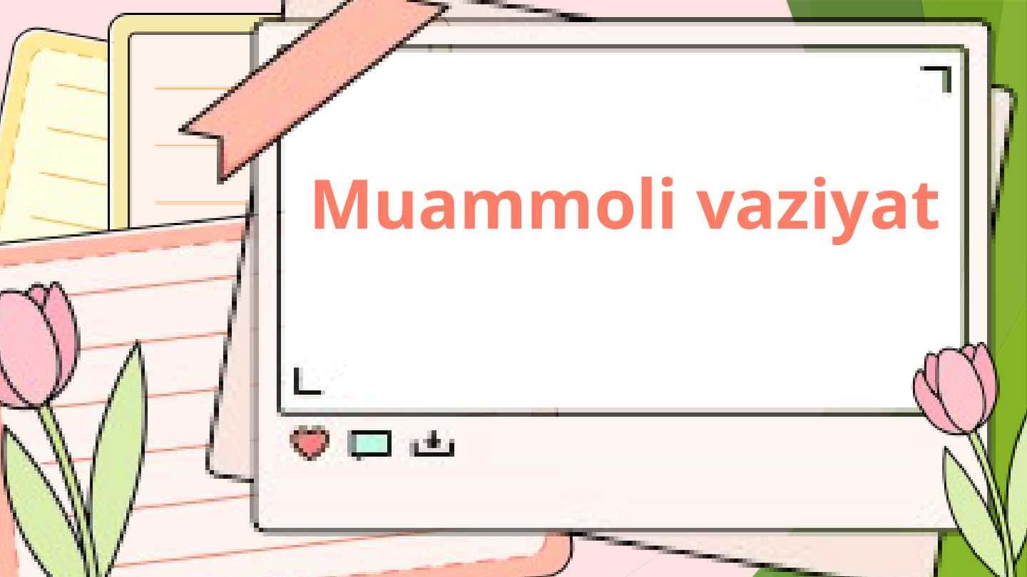 Muammoli vaziyat