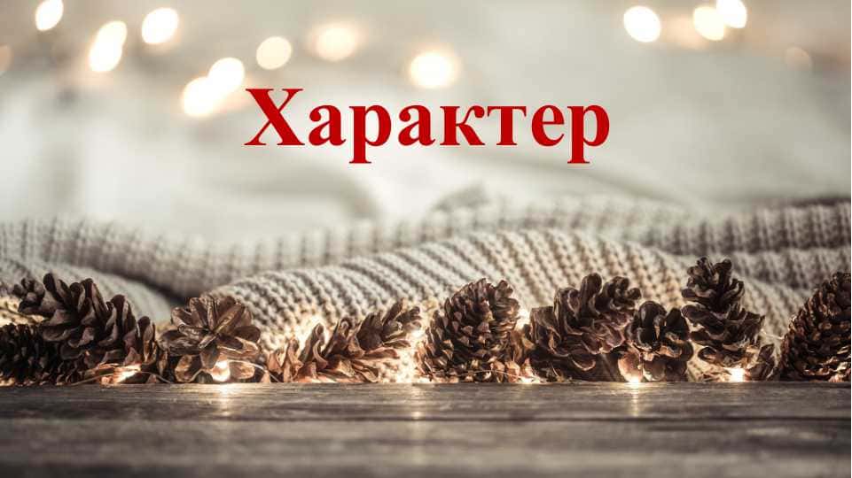 Характер