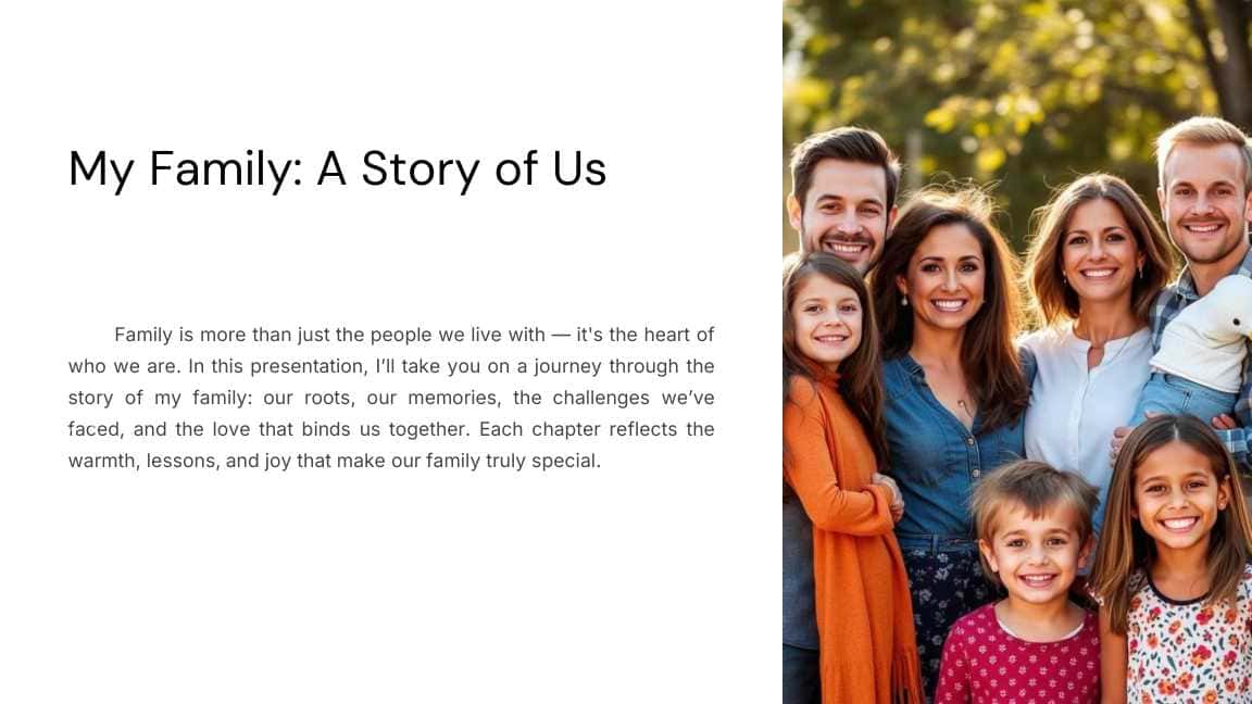 My family
