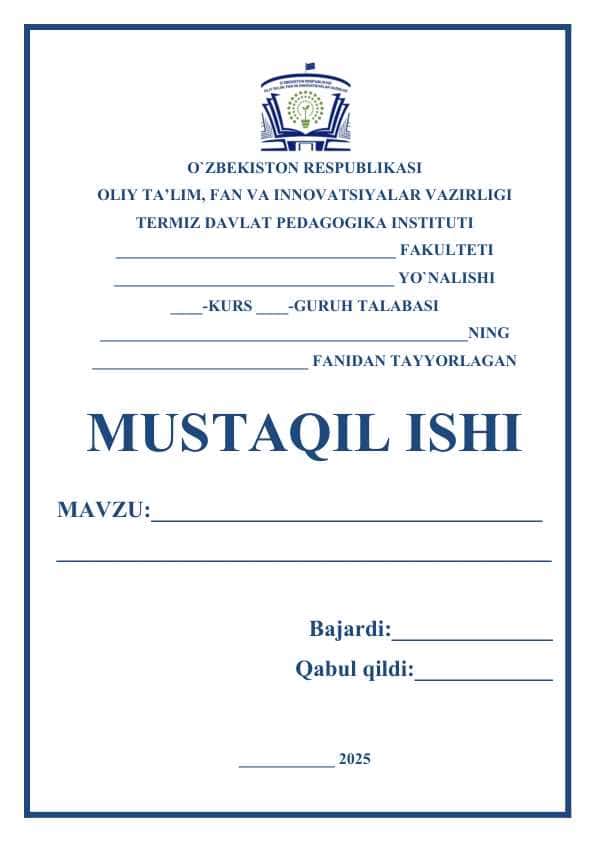 Bola tarbiyasida oila, o’quv yurti, mahalla va jamoatchilik hamkorligi