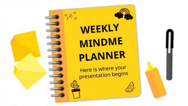 WEEKLY MINDME PLANNER
