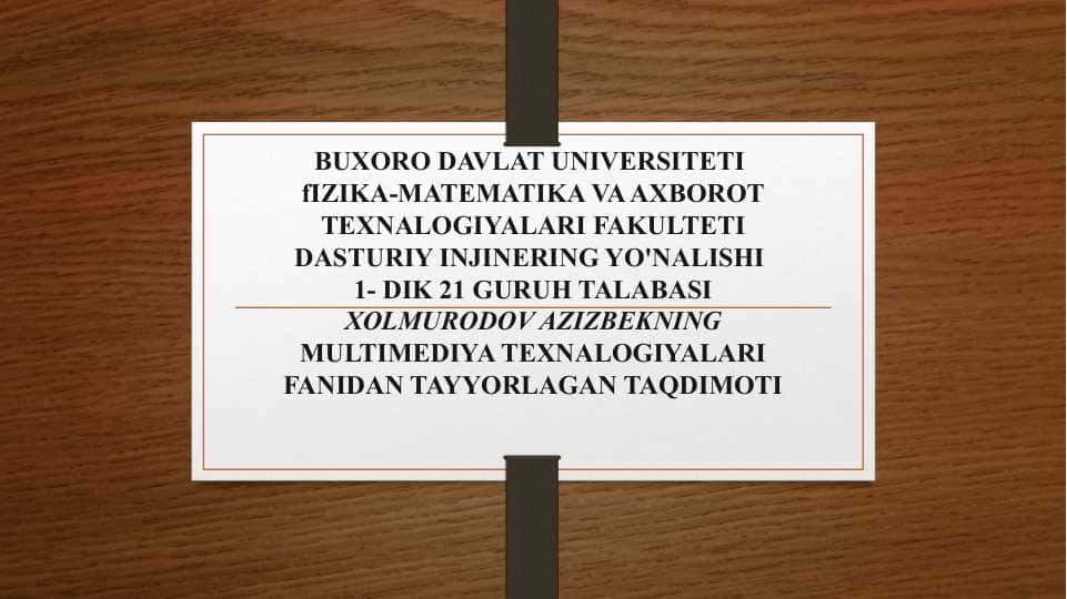Mavzu:Elektron jadvallarda multimedialarni, dashbordlarni yaratish (funksiyalar).FastSkanner, snaget, ekran manitori, kamera, ovoz va video mantaj dasturi.