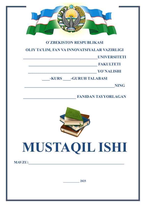 Ta‘lim berish usullari, shakllari va vositalari