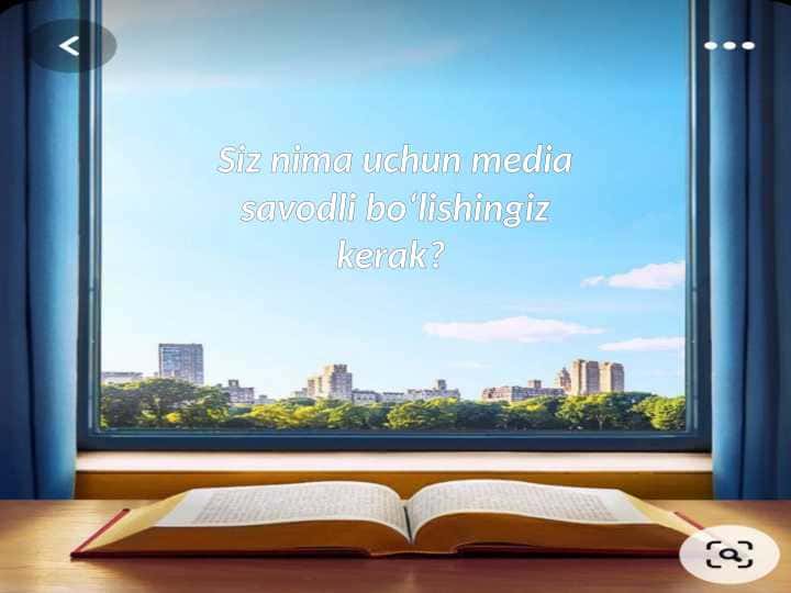 Siz nima uchun media savodli boʻlishingiz kerak