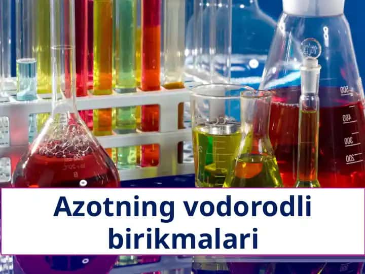 Azotning vodorodli birikmalari