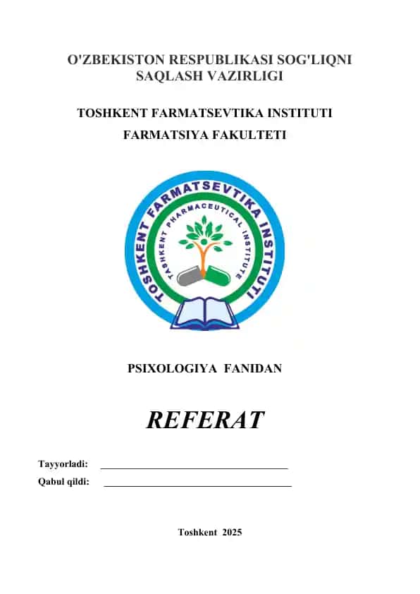 Insonga verbal va noverbal ta'sir. Referat 13 bet.