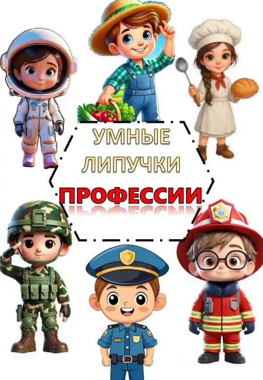 Умные липучки: Профессии