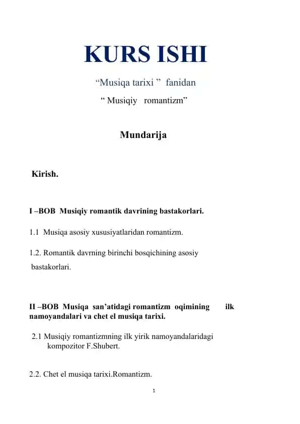 Musiqiy romantizm