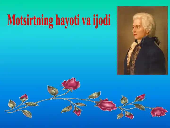 Motsirtning hayoti va ijodi