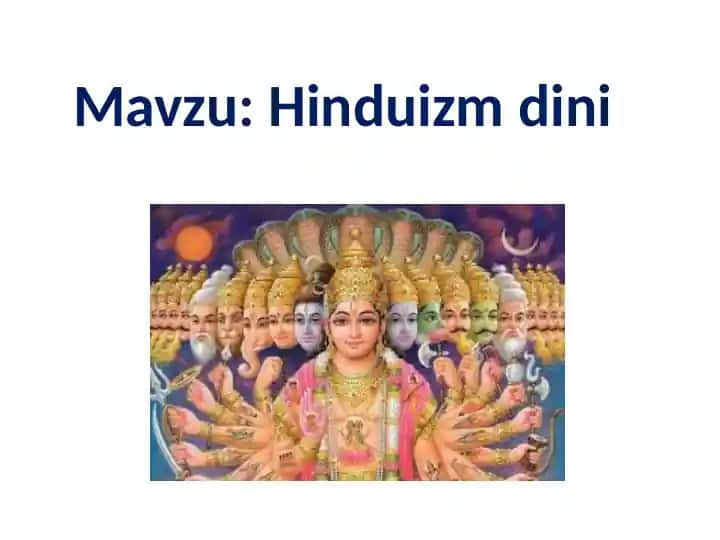 Hinduizm dini
