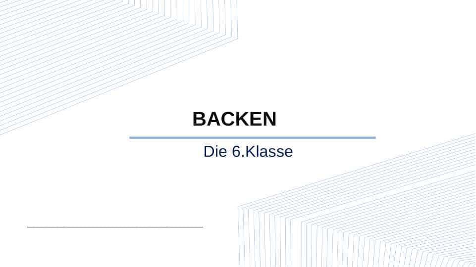 BACKEN