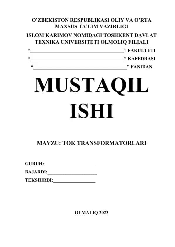 Tok transformatorlari