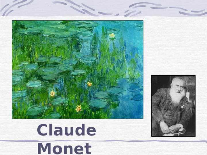 claude monet