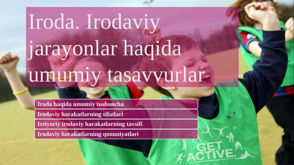 Iroda. Irodaviy jarayonlar haqida umumiy tasavvurlar