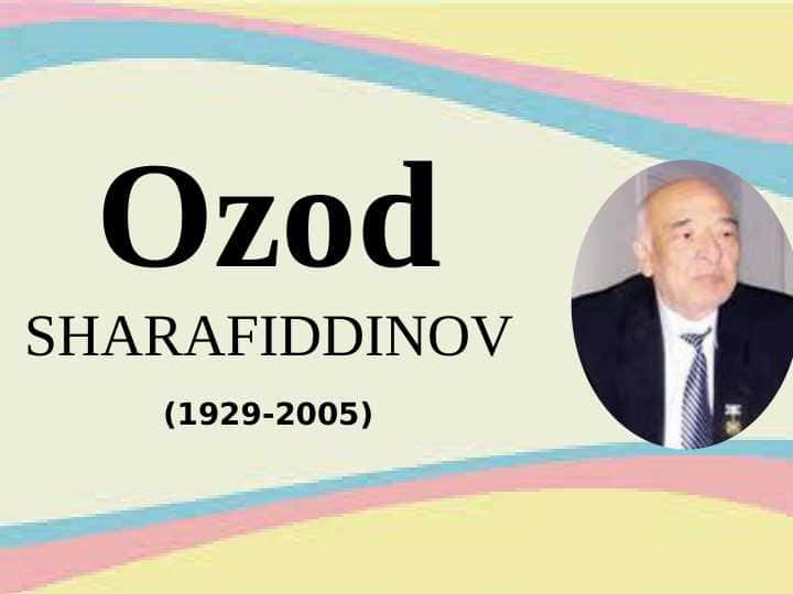 Ozod Sharafiddinov O'lsam ayrilmayman quchoqlaringdan