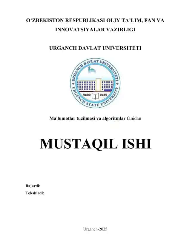Iteratorlar va ularning turlari