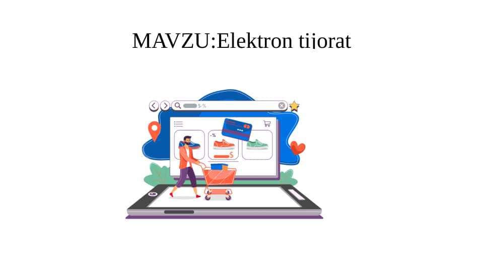 Elektron tijorat