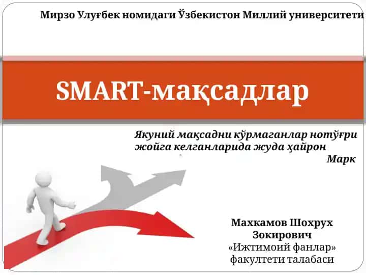SMART-maqsadlar
