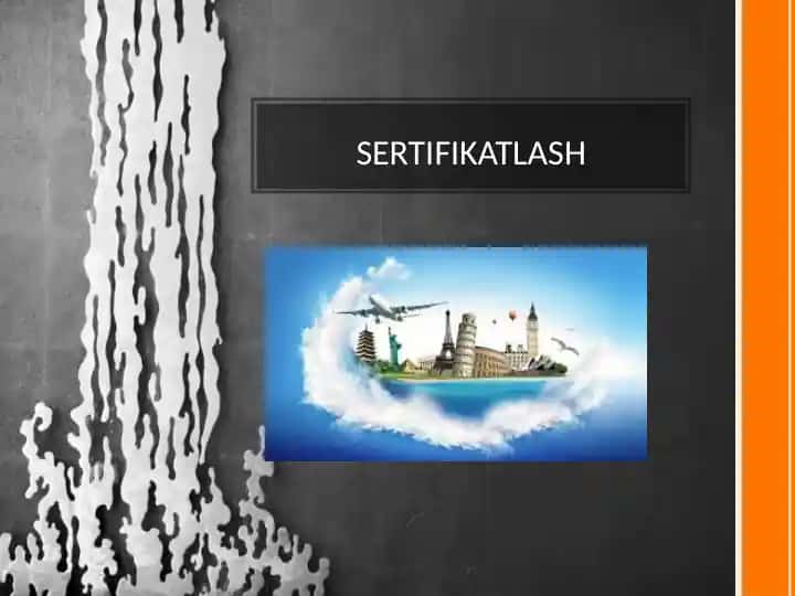 turizmda sertifikatlash