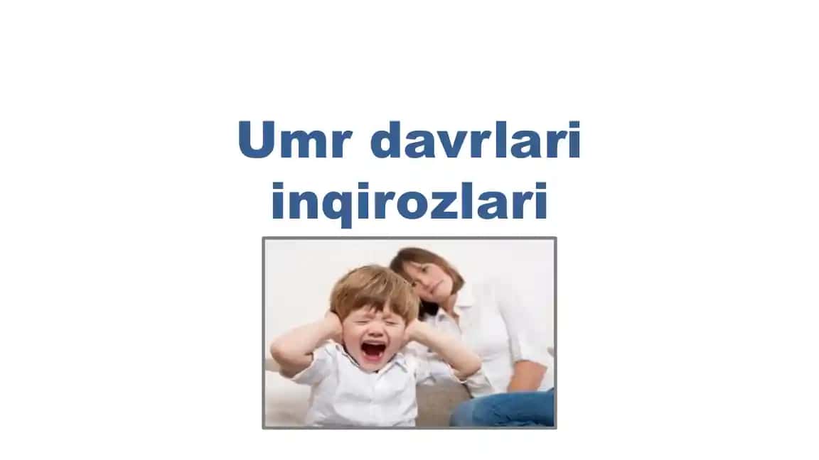 Yosh davrlari inqirozlari