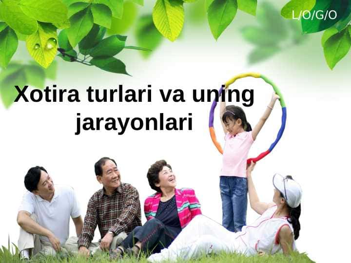 Xotira turlari va uning jarayonlari