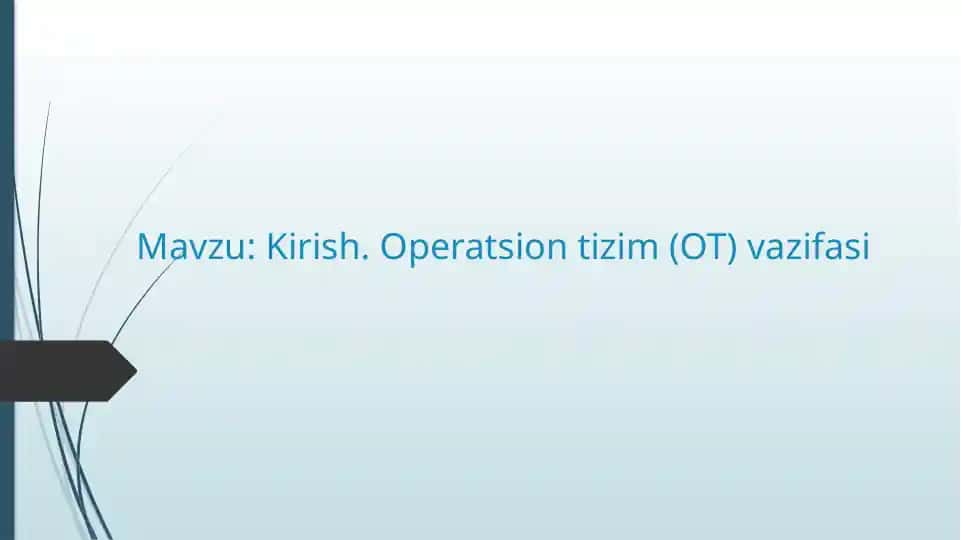 Hisoblash tizimlari tarkibi