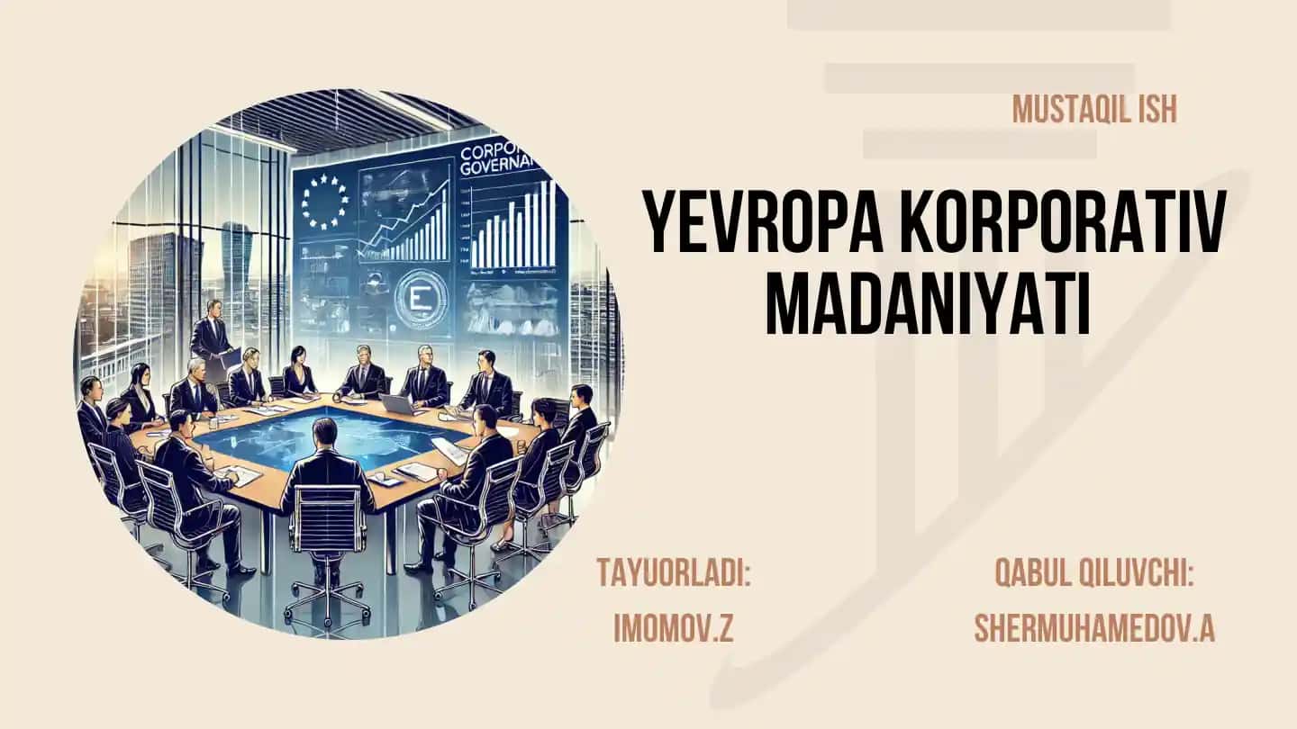 Yevropa korporativ madaniyati