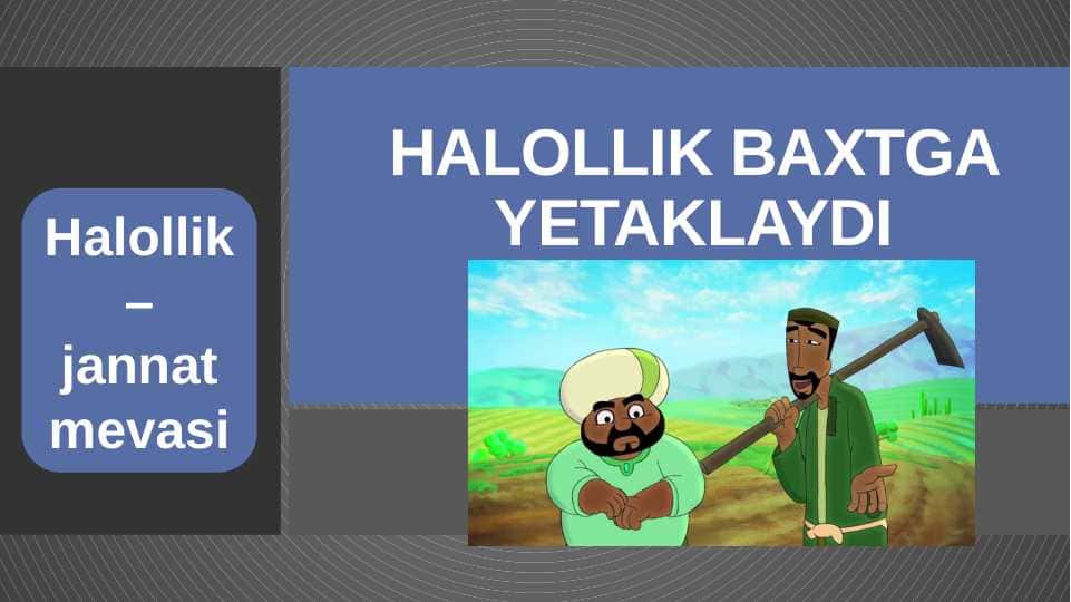 HALOLLIK BAXTGA YETAKLAYDI 24