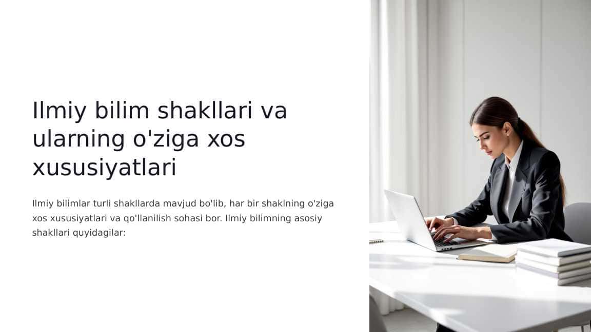 Ilmiy bilim shakllari. Ilmiy muammo. Ilmiy qonun. Ilmiy taxmin. Ilmiy nazariy. Ilmiy bashorat_5