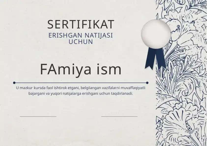 SERTIFIKAT
