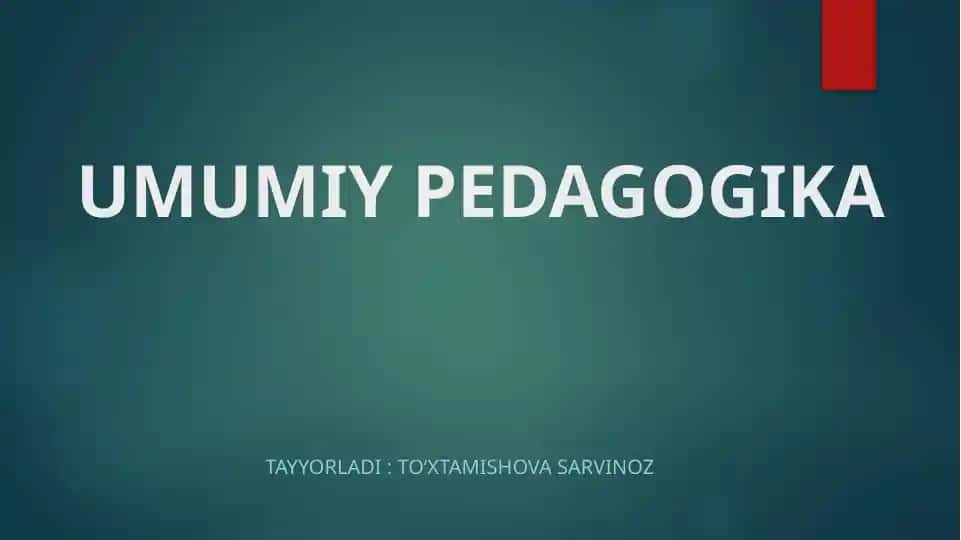 Oila faravonligi jamiyat faravonligi asosidir.