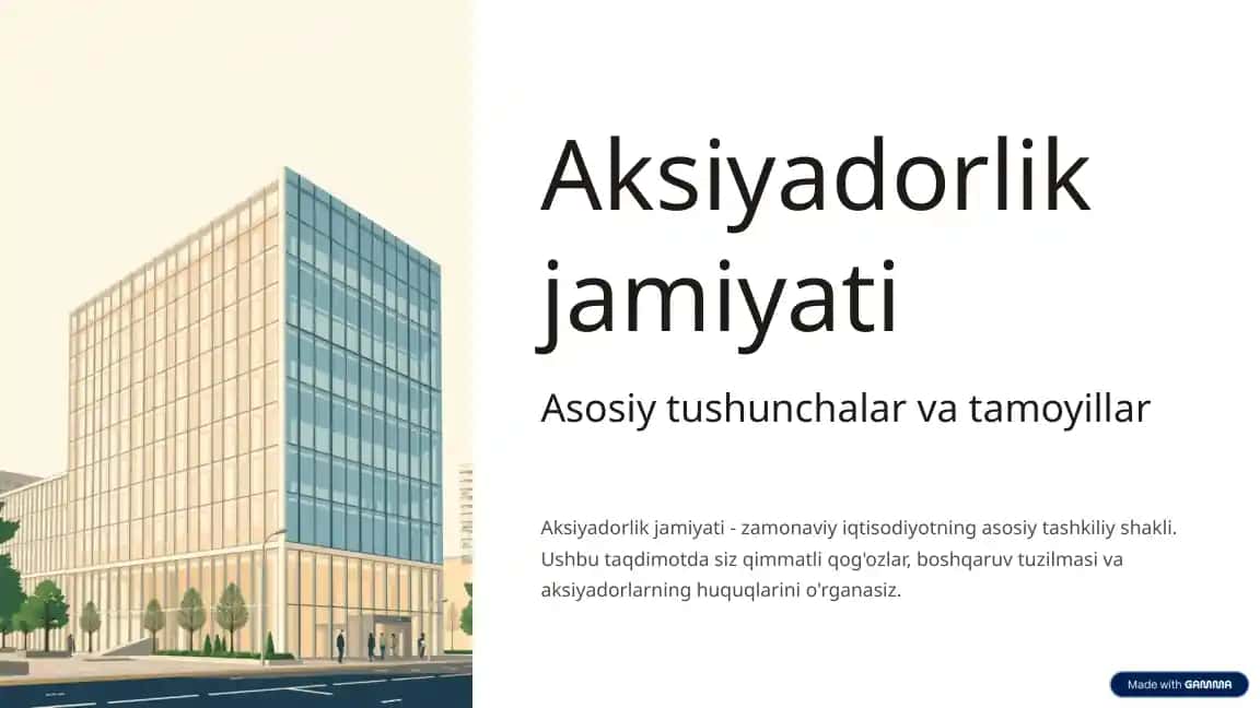 Aksiyadorlik jamiyati