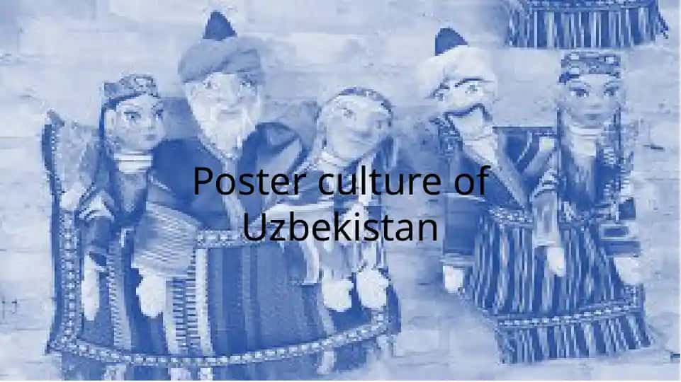 Poster - culture of Uzbekistan