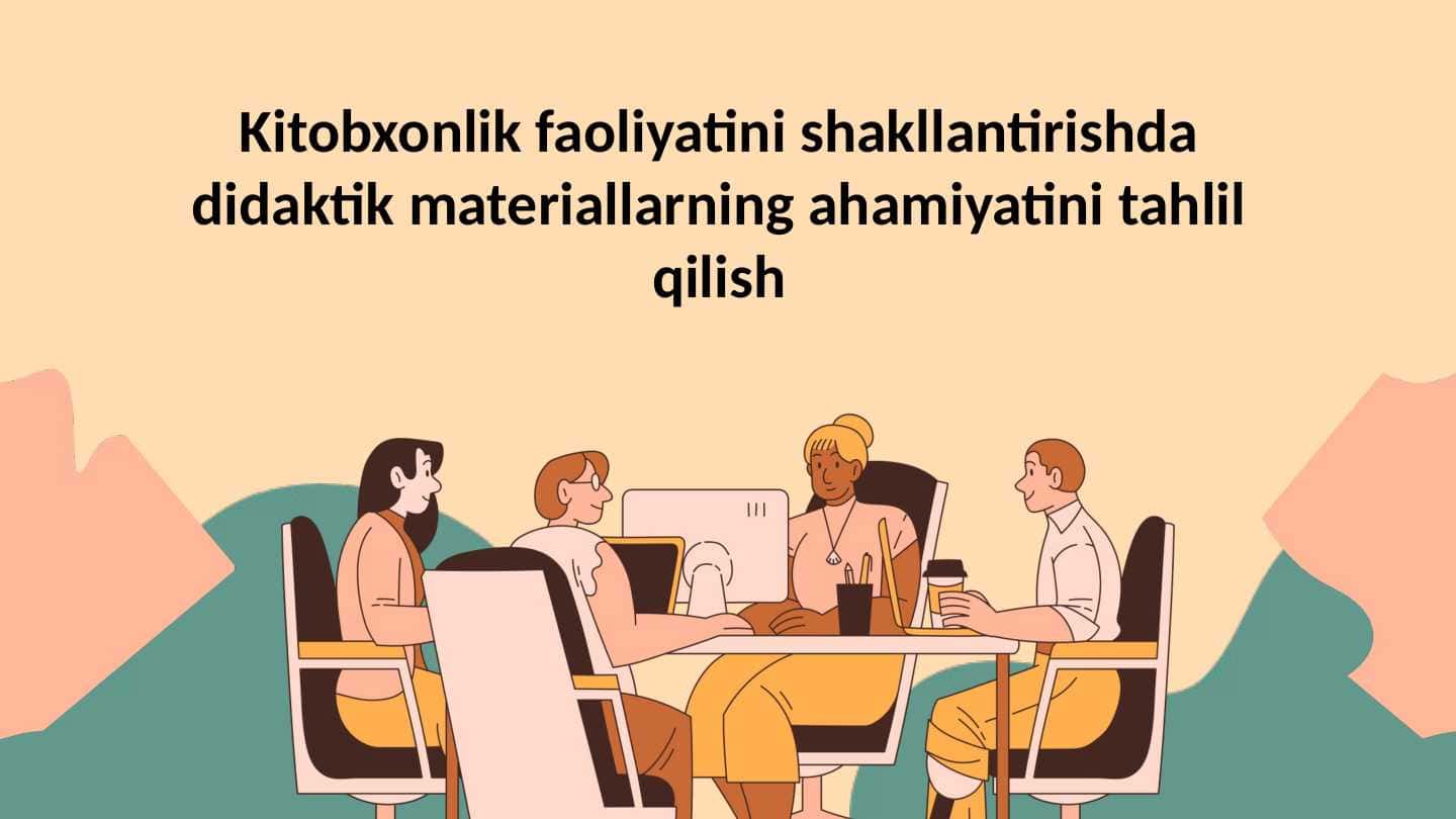 Kitobxonlik faoliyatini shakllantirishda didaktik materiallarning ahamiyatini tahlil qilish