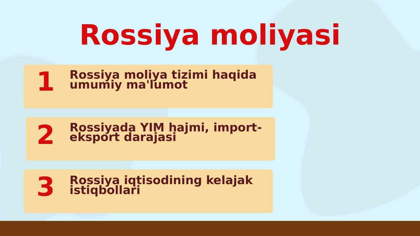 Rossiya moliyasi