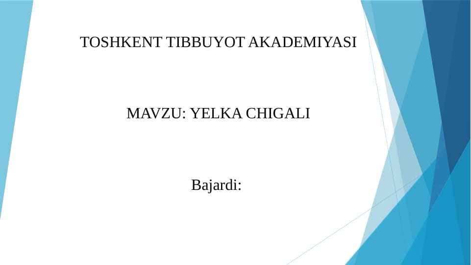 Yelka chigali