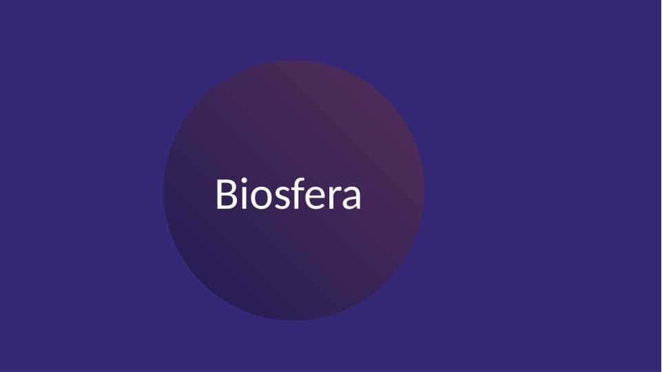 Biosfera