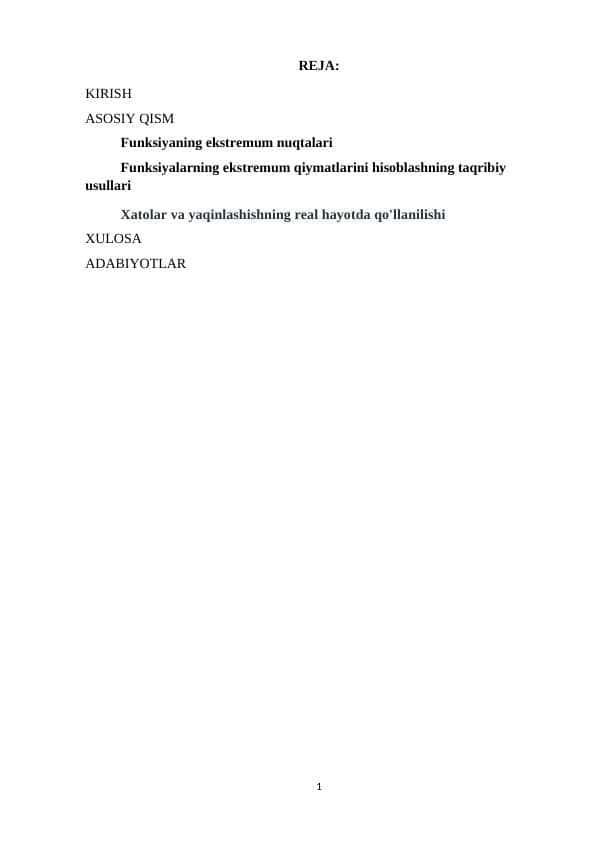 Funksiyaning ekstremum nuqtalari.docx